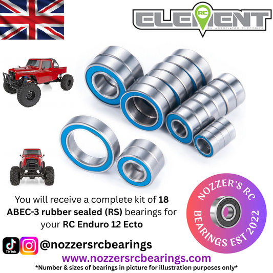 Element RC Enduro 12 Ecto Complete Bearing Kit