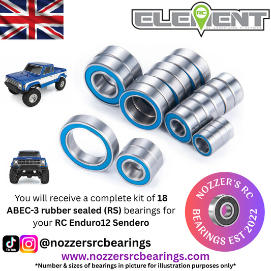 Element RC Enduro12 Sendero Complete Bearing Kit