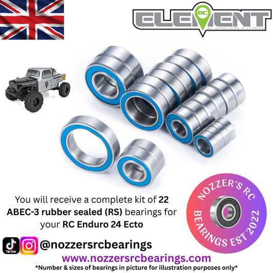 Element RC Enduro 24 Ecto Complete Bearing Kit