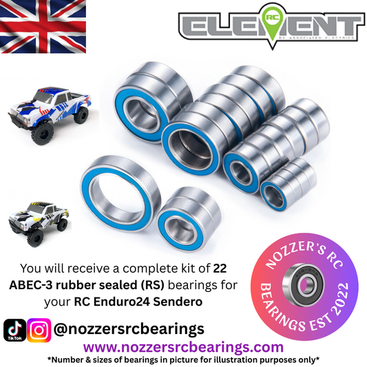 Element RC Enduro24 Sendero Complete Bearing Kit
