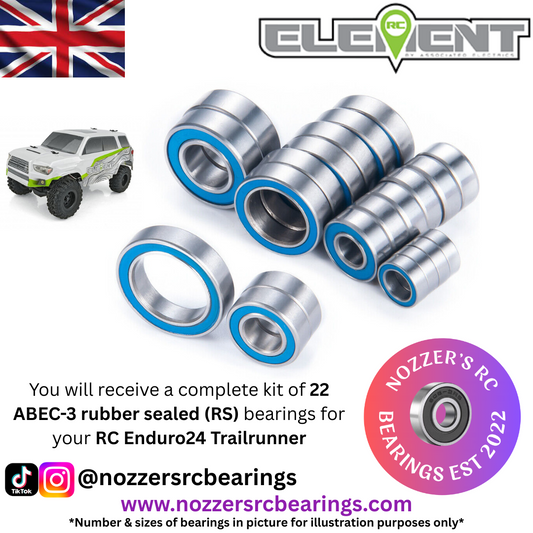 Element RC Enduro24 Trailrunner Complete Bearing Kit