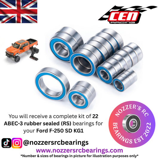 CEN Racing Ford F-250 SD KG1 Complete Bearing Kit