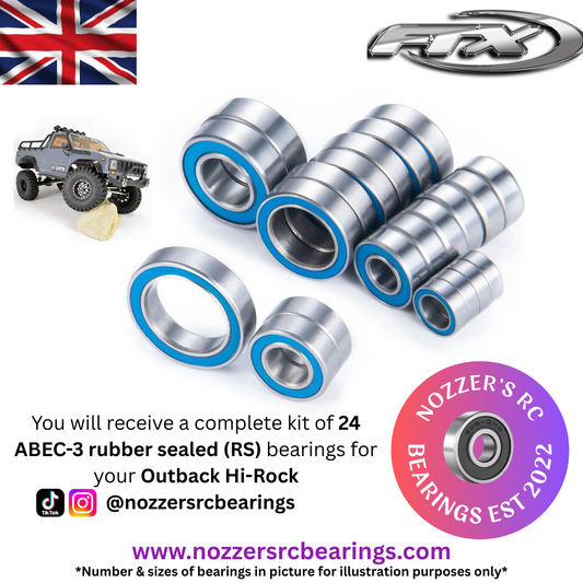 FTX Outback Hi-Rock 4x4 Complete Bearing Kit