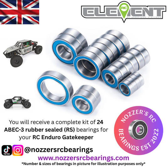 Element RC Enduro Gatekeeper Complete Bearing Kit
