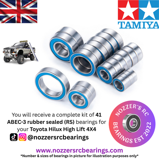 Tamiya Toyota Hilux High Lift Complete Bearing Kit