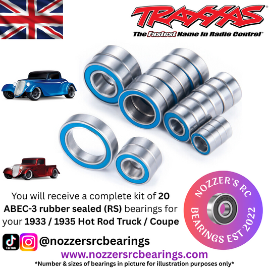 Traxxas Factory 5 1933 / 1935 Hot Rod Coupe / Truck Complete Bearing Kit