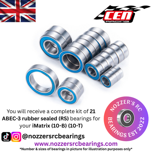 CEN Racing iMatrix (10-B) (10-T) Complete Bearing Kit