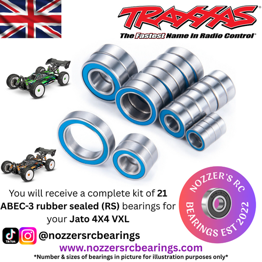 Traxxas Jato 4X4 VXL Complete Bearing Kit