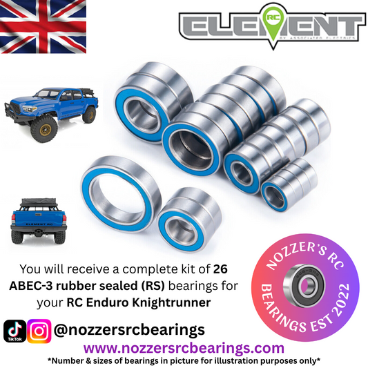 Element RC Enduro Knightrunner Complete Bearing Kit