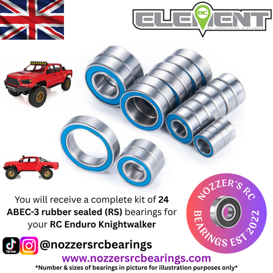 Element RC Enduro Knightwalker Complete Bearing Kit