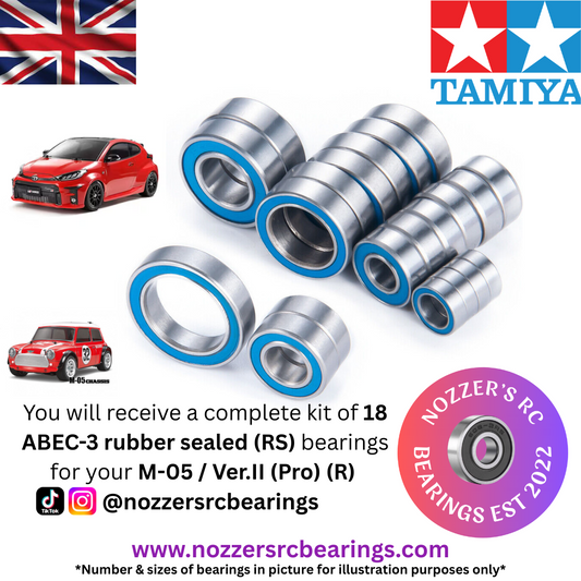 Tamiya M-05 (Ver.II) (Pro) (R) Complete Bearing Kit