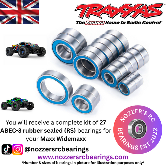 Traxxas Maxx Widemaxx Complete Bearing Kit