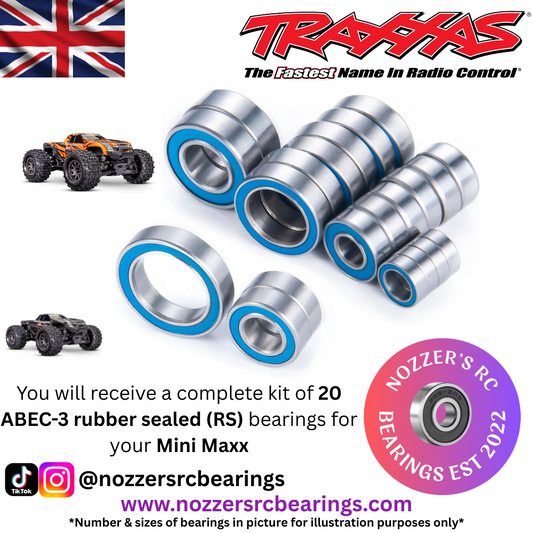 Traxxas Mini Maxx Complete Bearing Kit