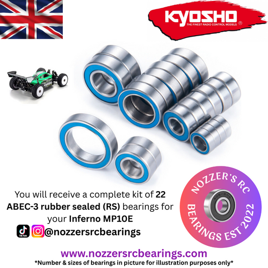 Kyosho Inferno MP10E Complete Bearing Kit