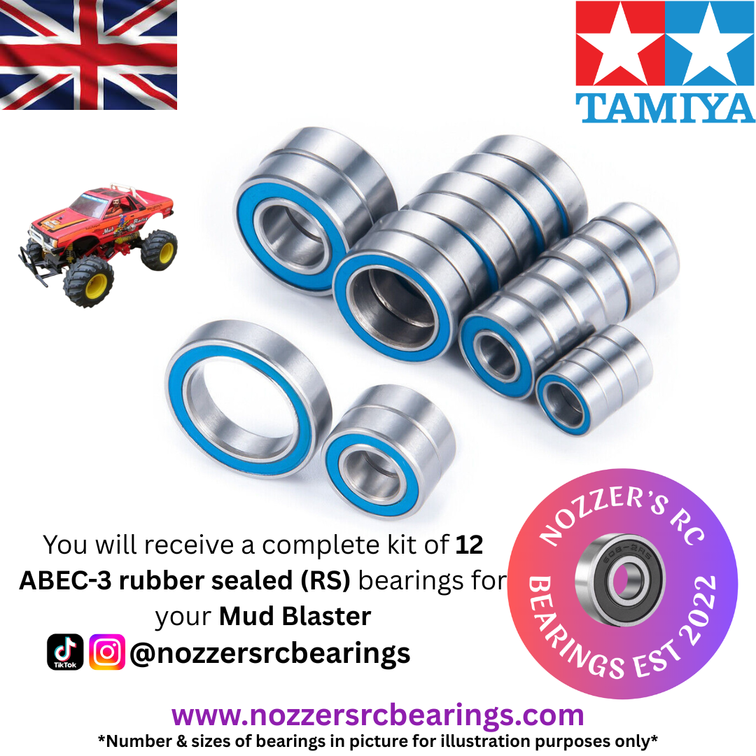 Tamiya Mud Blaster Complete Bearing Kit