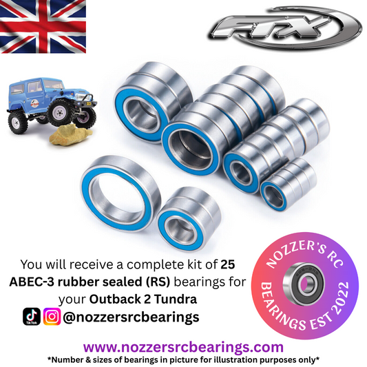 FTX Outback 2 Tundra Complete Bearing Kit