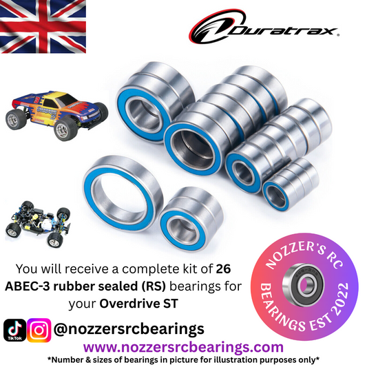 Duratrax Overdrive ST Complete Bearing Kit