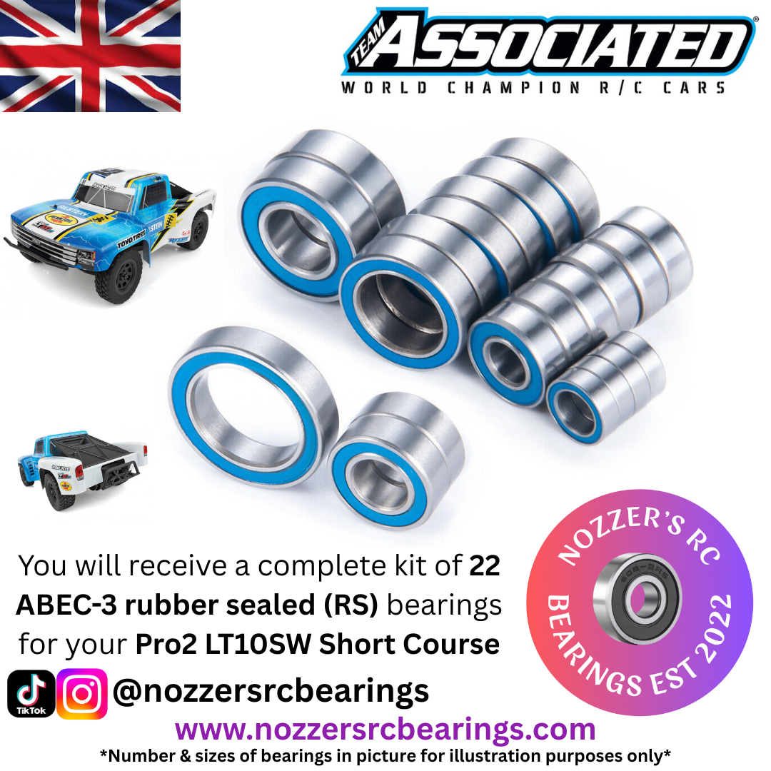 Team Associated Pro2 LT10SW Complete Bearing Kit