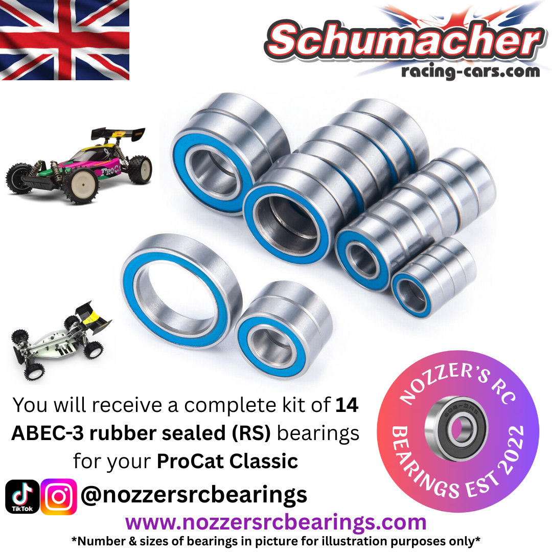 Schumacher ProCat Classic Complete Bearing Kit
