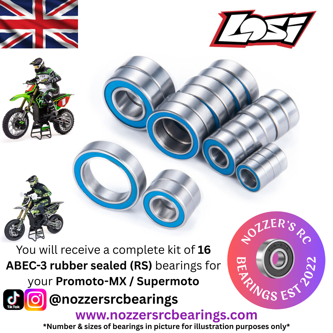 Losi Promoto-MX / Supermoto Complete Bearing Kit