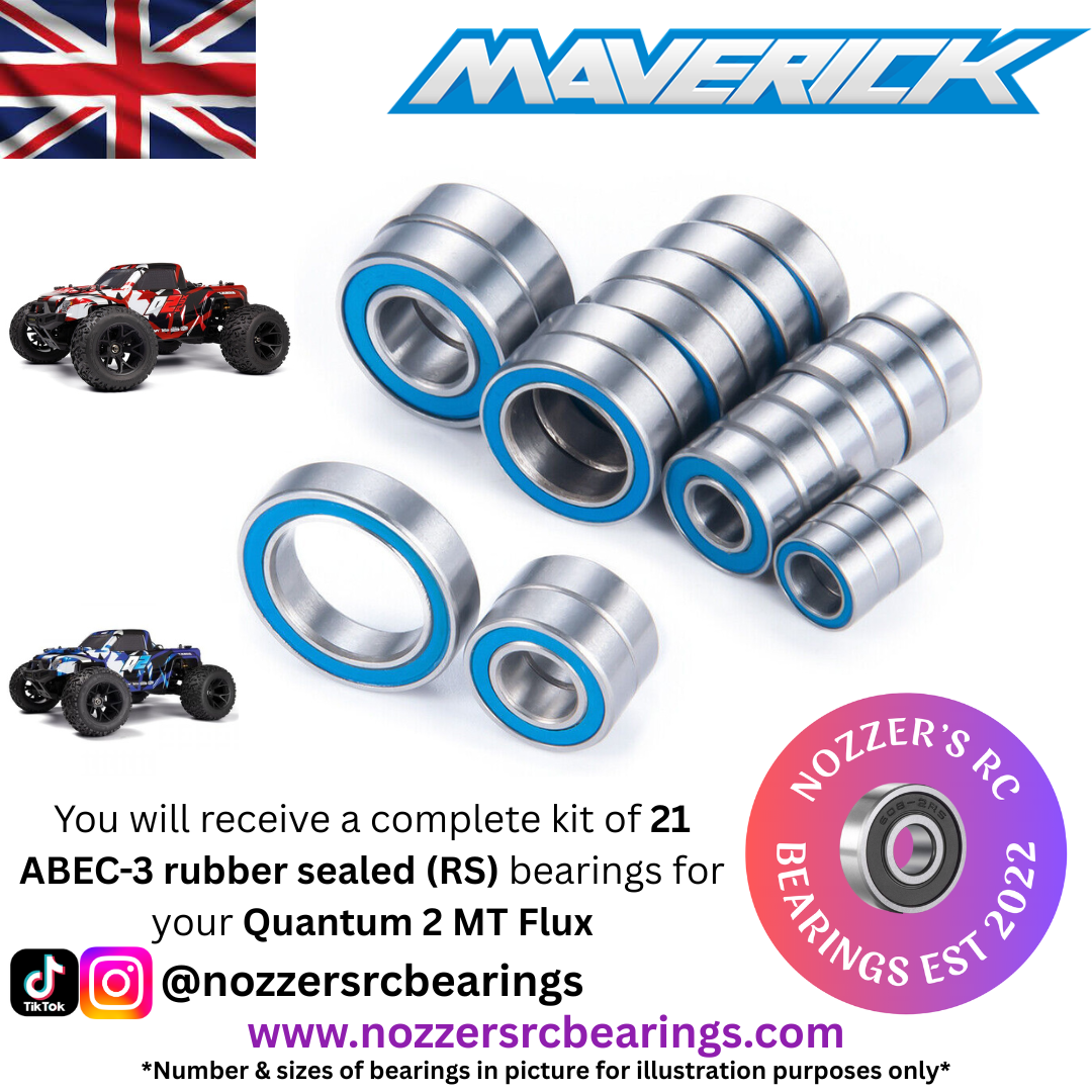 Maverick Quantum 2 MT Flux Complete Bearing Kit