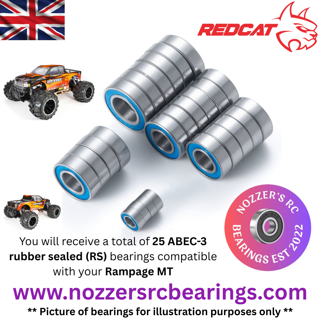 Redcat Racing Rampage MT Complete Bearing Kit