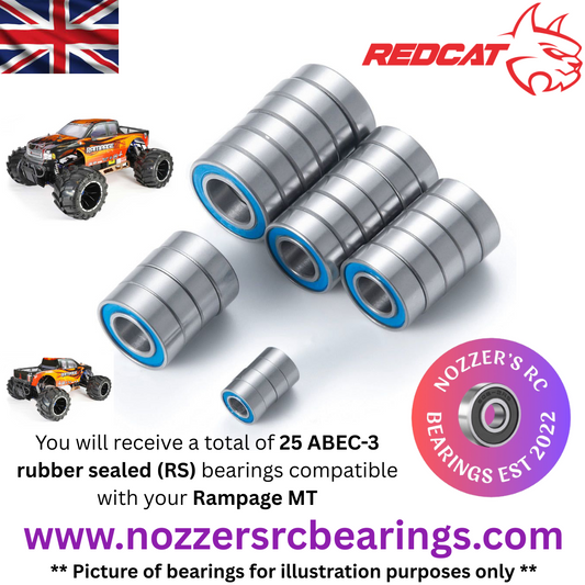 Redcat Racing Rampage MT Complete Bearing Kit