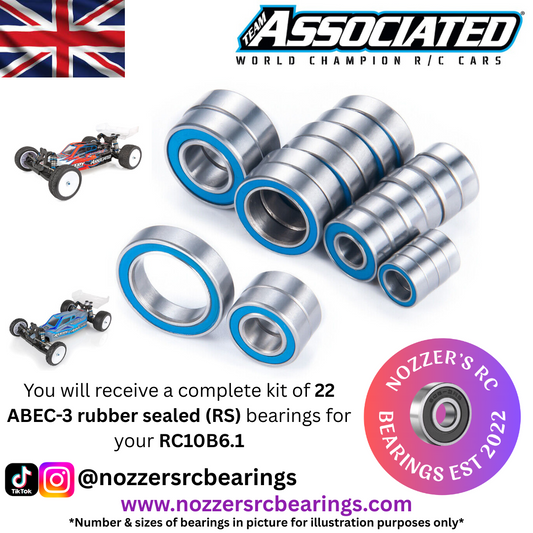 Team Associated RC10B6.1 Complete Bearing Kit