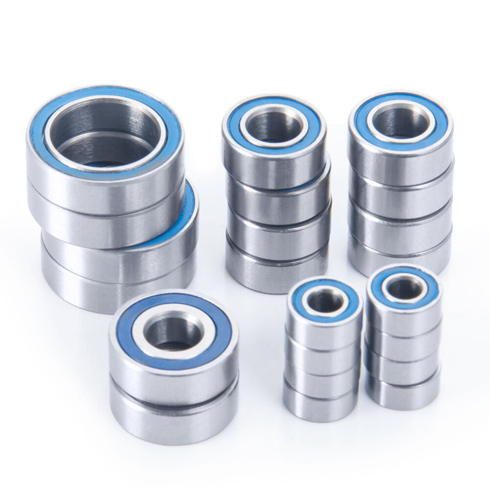 Rubber Sealed (RS) ABEC-3 Deep Grooved RC Bearings (All Sizes Available)