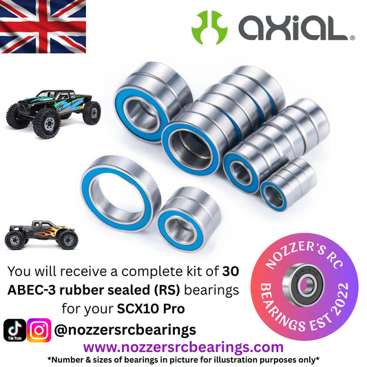 Axial SCX10 Pro Complete Bearing Kit