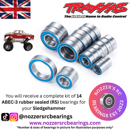 Traxxas Sledgehammer Complete Bearing Kit