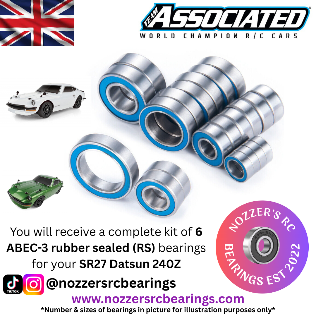 Team Associated SR27 Datsun 240Z Complete Bearing Kit