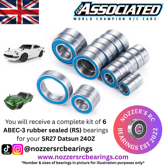 Team Associated SR27 Datsun 240Z Complete Bearing Kit