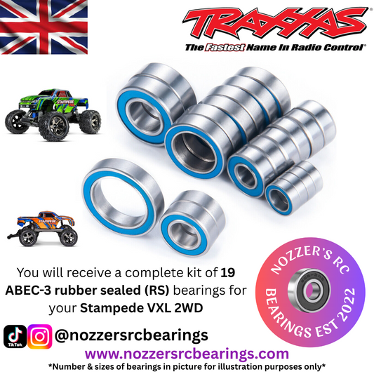 Traxxas Stampede VXL 2WD Complete Bearing Kit