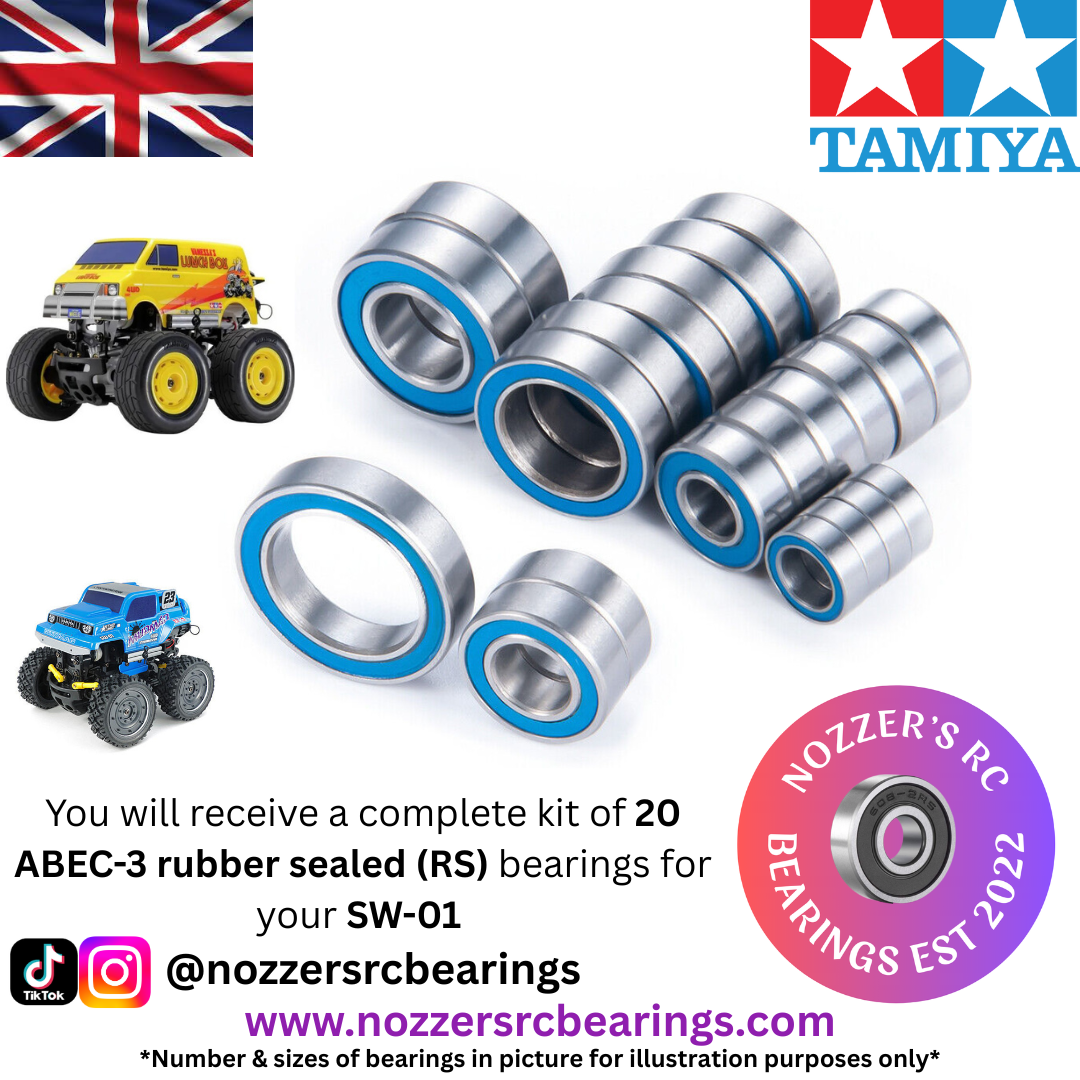 Tamiya SW-01 Complete Bearing Kit