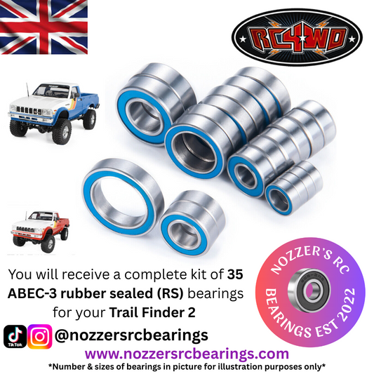 RC4WD Trail Finder 2 Complete Bearing Kit