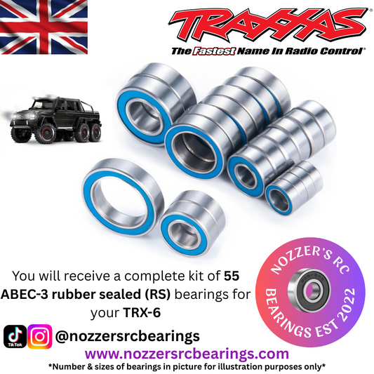 Traxxas TRX-6 Complete Bearing Kit