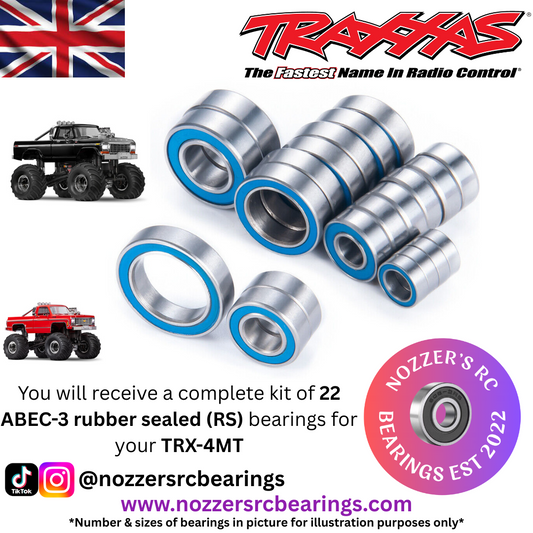 Traxxas TRX-4MT Complete Bearing Kit