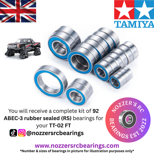 Tamiya TT-02FT Complete Bearing Kit