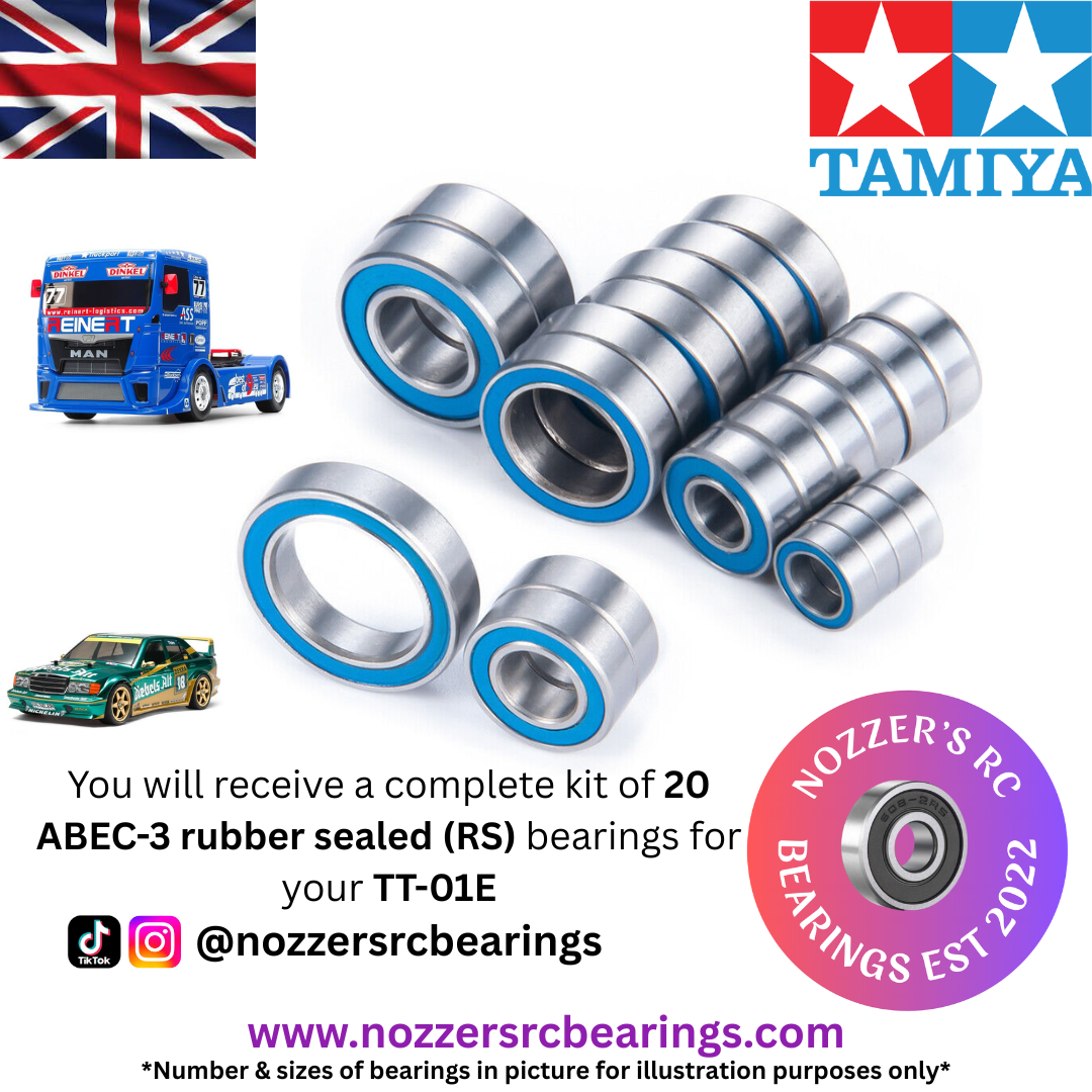 Tamiya TT-01E Complete Bearing Kit