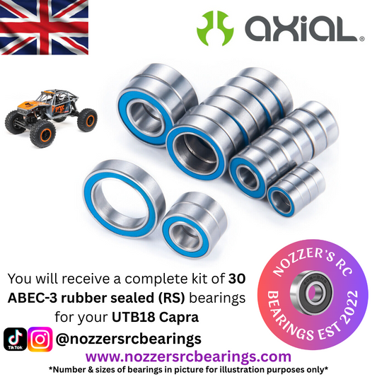 Axial UTB18 Capra Complete Bearing Kit