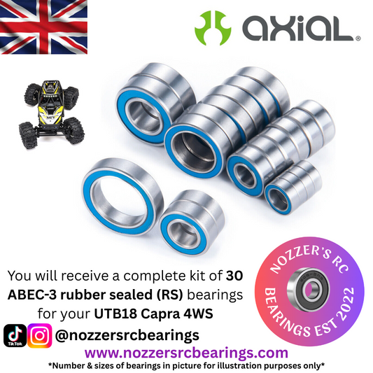 Axial UTB18 Capra 4WS Complete Bearing Kit