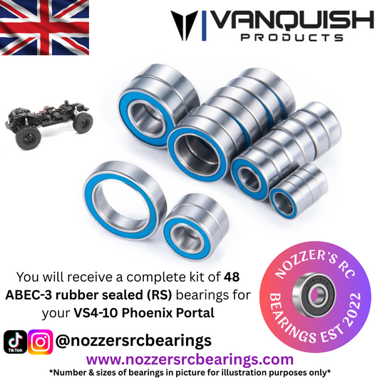 Vanquish VS4-10 Phoenix Portal Complete Bearing Kit