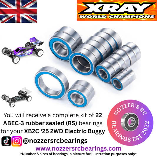 Xray XB2C '25 2WD Complete Bearing Kit