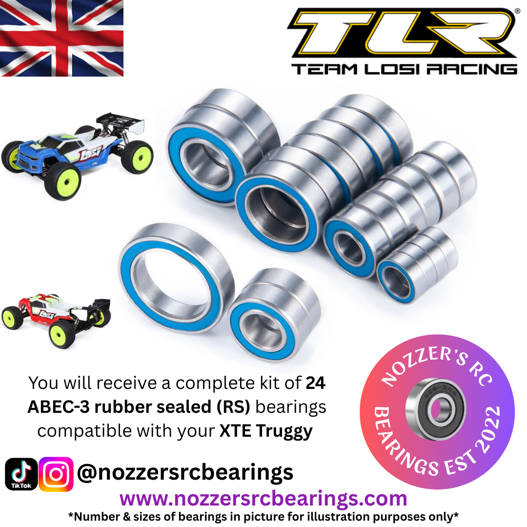 Losi 8ight-XTE Truggy Complete Bearing Kit