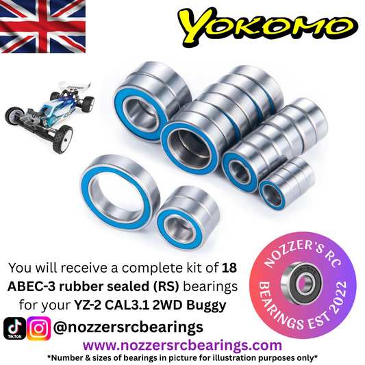 Yokomo YZ-2 CAL3.1 Complete Bearing Kit