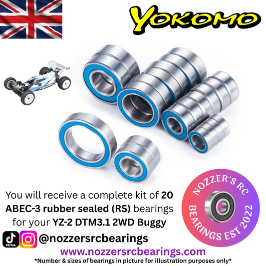 Yokomo YZ-2 DTM3.1 Complete Bearing Kit
