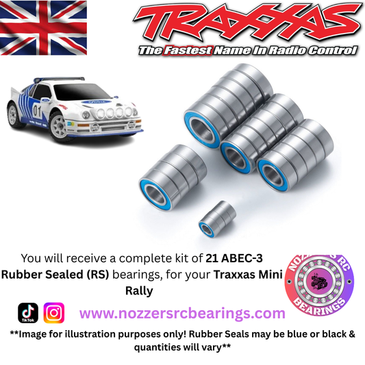 Traxxas Mini Rally VXL Ford RS200 Complete Bearing Kit