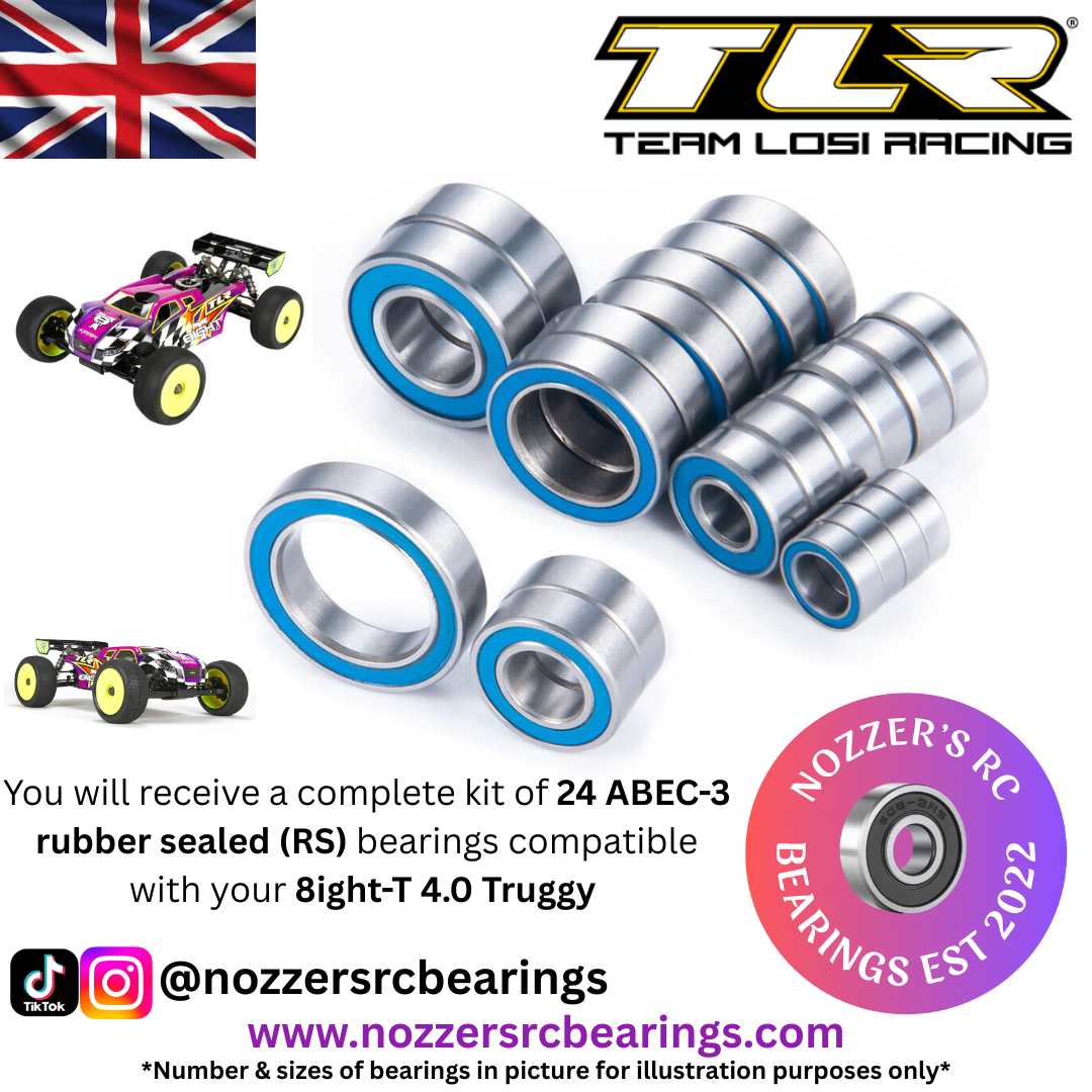 Losi 8ight-T 4.0 Truggy Complete Bearing Kit
