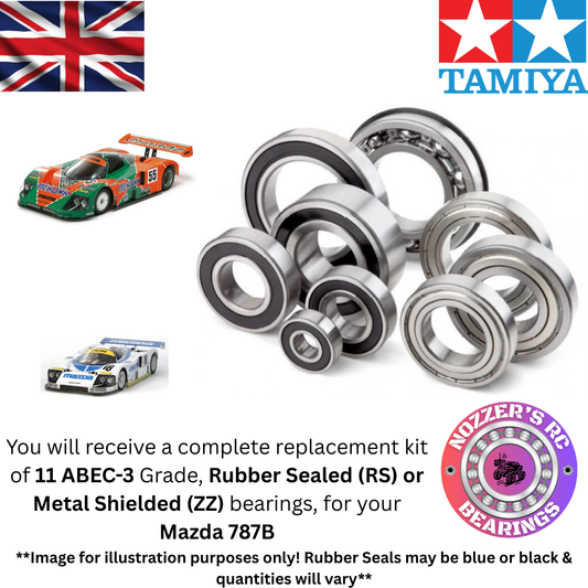 Tamiya Mazda 787B Complete Bearing Kit
